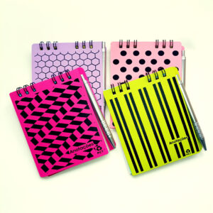 Bloco de Anotações em Pet com Caneta